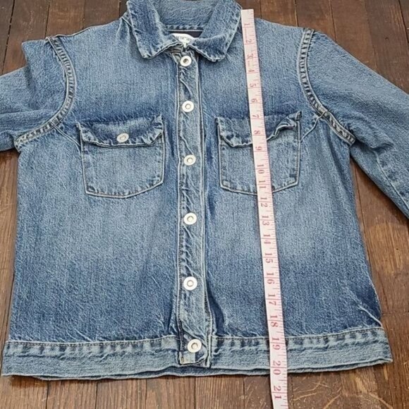Elizabeth and James Denim Jacket Small Classic Designer - Picture 8 of 13